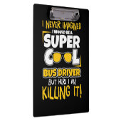 Porte-bloc Je Serais Un Pilote De Bus Super Cool (Swatch)