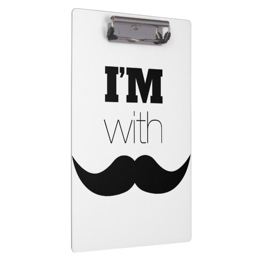 Porte-bloc Je suis avec Moustache (Swatch)