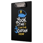 Porte-bloc Je Suis Le Capitaine Maintenant Bateau Capitaine C (Gauche)