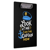 Porte-bloc Je Suis Le Capitaine Maintenant Bateau Capitaine C (Swatch)