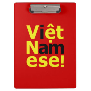 Porte-bloc je suis Viêt Namese !