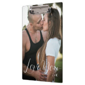 Porte-bloc Je t'aime, couple d'amour (Gauche)