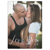 Porte-bloc Je t'aime, couple d'amour (Dos)