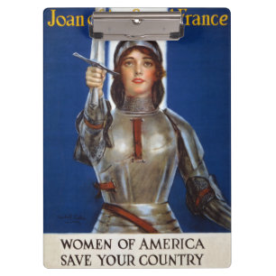 Porte-bloc Jeanne d'Arc : La Pucelle d'Orléans, héroïne cheva