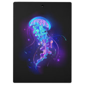 Porte-bloc Jellyfish éclatante couleur (Dos)