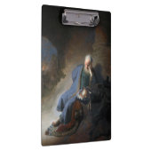 Porte-bloc Jeremiah Lamenting sur la chute de Jérusalem, Remb (Swatch)