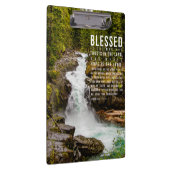 Porte-bloc Jérémie 17:7-8 Écriture biblique chrétienne Nature (Swatch)