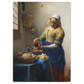Porte-bloc Johannes Vermeer - La Milkmaid (Dos)