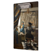 Porte-bloc Johannes Vermeer - L'Allégorie de la Peinture (Gauche)