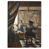 Porte-bloc Johannes Vermeer - L'Allégorie de la Peinture (Dos)