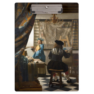 Porte-bloc Johannes Vermeer - L'Allégorie de la Peinture