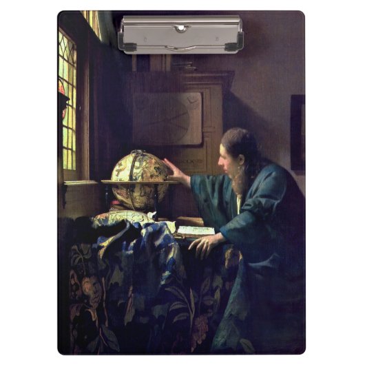 Porte-bloc Johannes Vermeer - L'astronome (Devant)