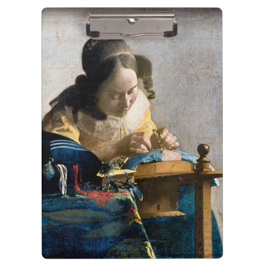 Porte-bloc Johannes Vermeer - Le Lacemaker (Devant)