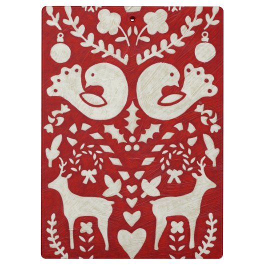 Porte-bloc Joie II de Noël (Dos)