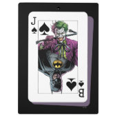Porte-bloc Joker and Batman Spade Playing Card Illustration (Dos)