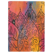 Porte-bloc Joli Art Floral (Dos)