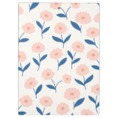 Porte-bloc Joli Boho Chic Fleurs Rose Motif (Dos)