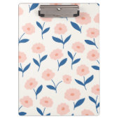 Porte-bloc Joli Boho Chic Fleurs Rose Motif (Devant)