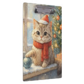 Porte-bloc Joli chat de Noël fantaisiste (Swatch)