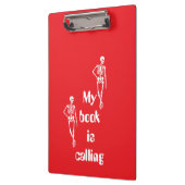 Porte-bloc Joli design effrayant d'Halloween (Gauche)