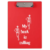 Porte-bloc Joli design effrayant d'Halloween (Devant)