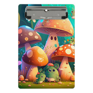 Porte-bloc Joli mini porte - bloc champignons