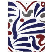 Porte-bloc Joli motif abstrait (Dos)