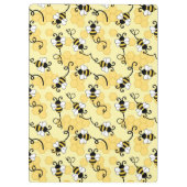 Porte-bloc Joli petit motif abeilles (Dos)