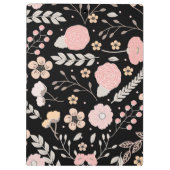 Porte-bloc Joli Porte - bloc botanique floral (Dos)