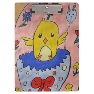 Porte-bloc Joli Porte - bloc de poussins de Pâques