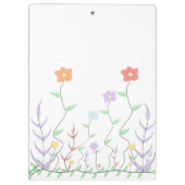 Porte-bloc Joli Porte - bloc Fleur sauvage (Dos)