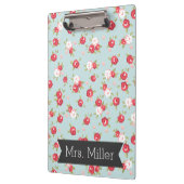 Porte-bloc Joli Porte - bloc Floral - Personnaliser (Gauche)