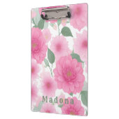 Porte-bloc Joli rose Fleur esthétique Serene Floral Charme (Gauche)