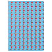 Porte-bloc Joli Seals de baiser de Noël (Dos)