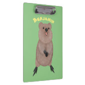 Porte-bloc Joli sourire mignon dessin animé quokka (Swatch)