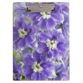 Porte-bloc Jolie florale de Delphinium violet (Devant)