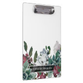 Porte-bloc Jolie florale et nom (Swatch)