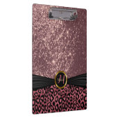 Porte-bloc Jolie Parties scintillant Noir & Rose Or (Swatch)