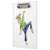 Porte-bloc Jolie vache dansante Whimsical (Gauche)