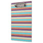 Porte-bloc Jolies rayures bleues marron (Gauche)