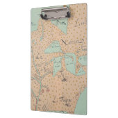 PORTE-BLOC JOLLIET : L'AMÉRIQUE DU NORD 1674 (Gauche)