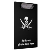 Porte-bloc Jolly roger drapeau de pirate (Swatch)