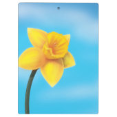 Porte-bloc Jonquille jaune vif (Dos)