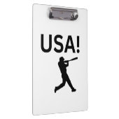 Porte-bloc joueur de baseball américain utilisant dot comme b (Swatch)