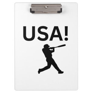 Porte-bloc joueur de baseball américain utilisant dot comme b