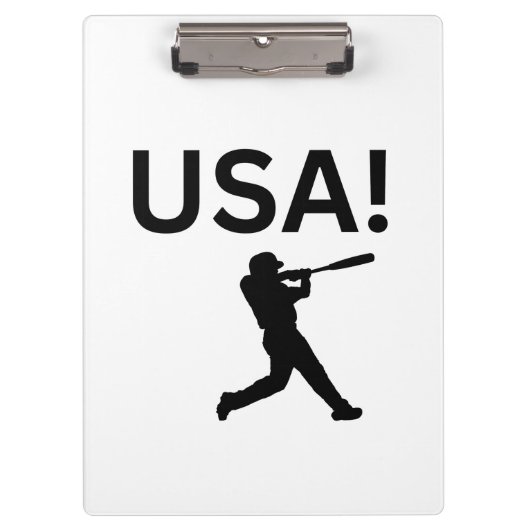 Porte-bloc joueur de baseball américain utilisant dot comme b (Devant)