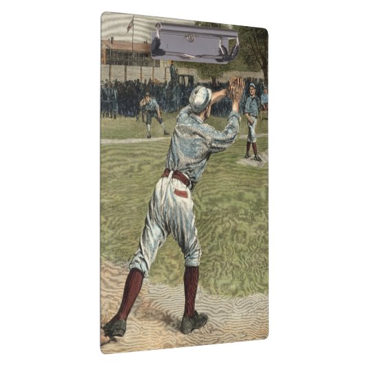 Porte-bloc Joueur de baseball lancé à la deuxième base (Swatch)