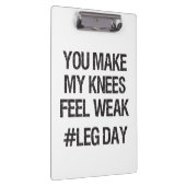 Porte-bloc Jour de la Jambe - genoux faibles - Funny Novelty  (Swatch)