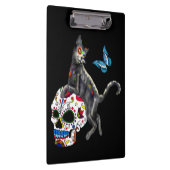 Porte-bloc Jour De La Morte Chat Crâne Sucre Et Papillon (Swatch)