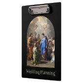 Porte-bloc Journal de planification de mariage catholique de (Gauche)